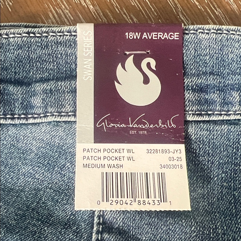 Gloria Vanderbilt Medium Wash Women's Jeans